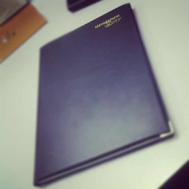 Management Diary 2013