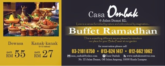 Pakej Buffet Ramadhan Casa Ombak