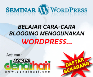 Seminar WordPress Akademi Denaihati